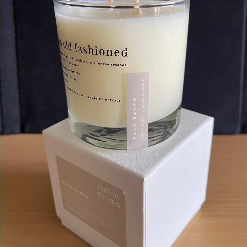NIB Palo Sanyo Old Fashioned Scented Candle